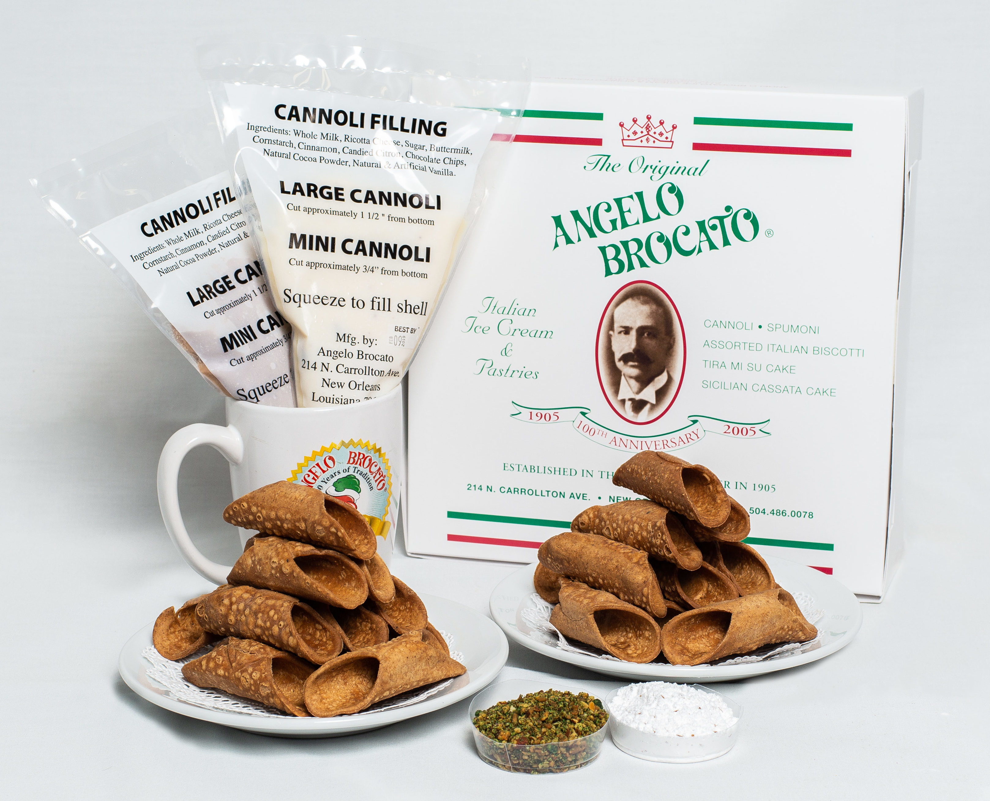 2- Dozen(24) Mini Cannoli Kit